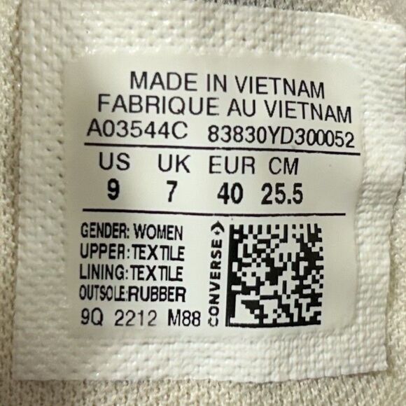 Converse CT All Star Move Hi Top A03544C Women’s Size 9 Flamingo Platform Shoes - Picture 14 of 14